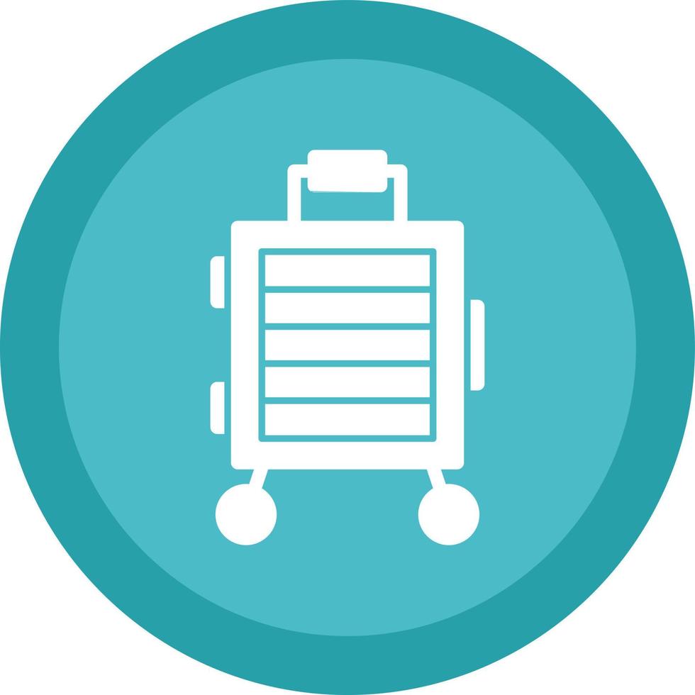 Luggage Vector Icon Design