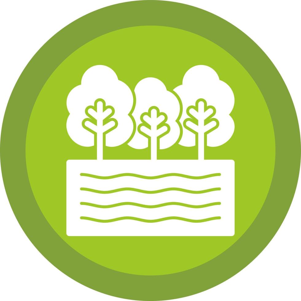 Lake Vector Icon Design