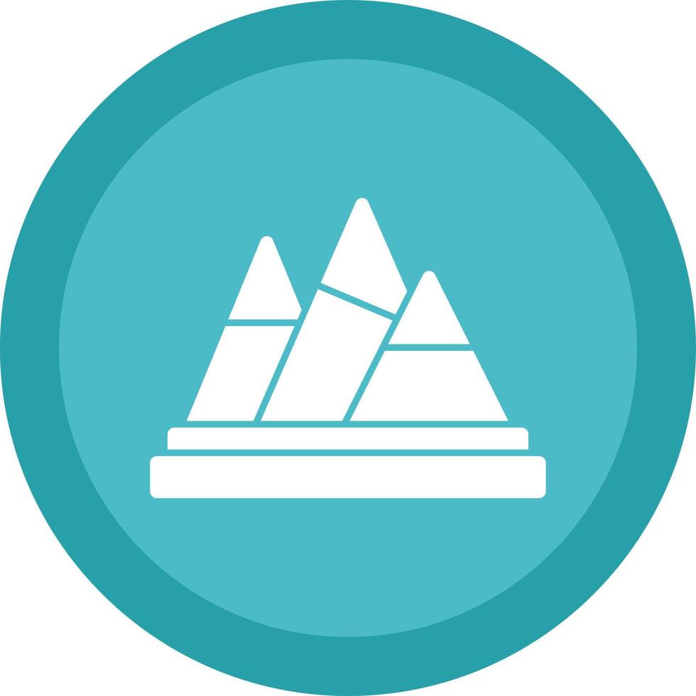 Mountains Vector Icon Design