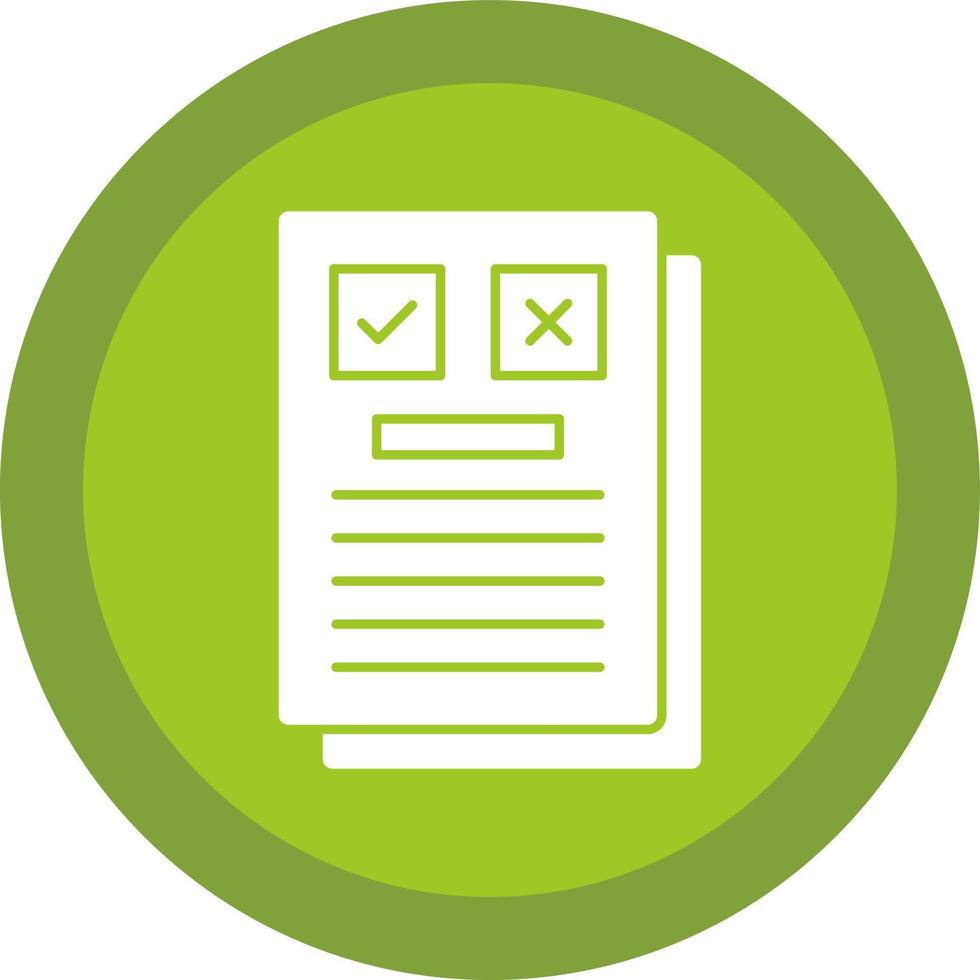 Rules Vector Icon Design