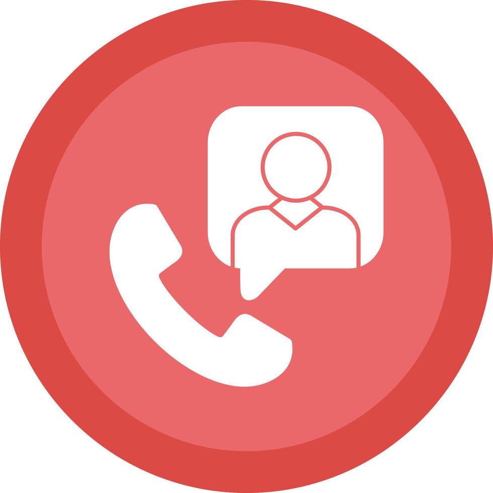 Cold Calling Vector Icon Design