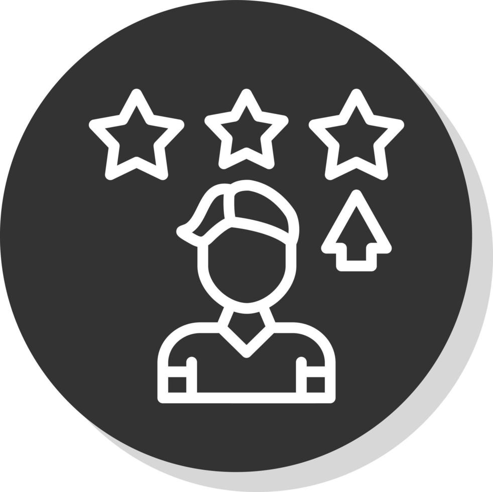 Rating Vector Icon Design