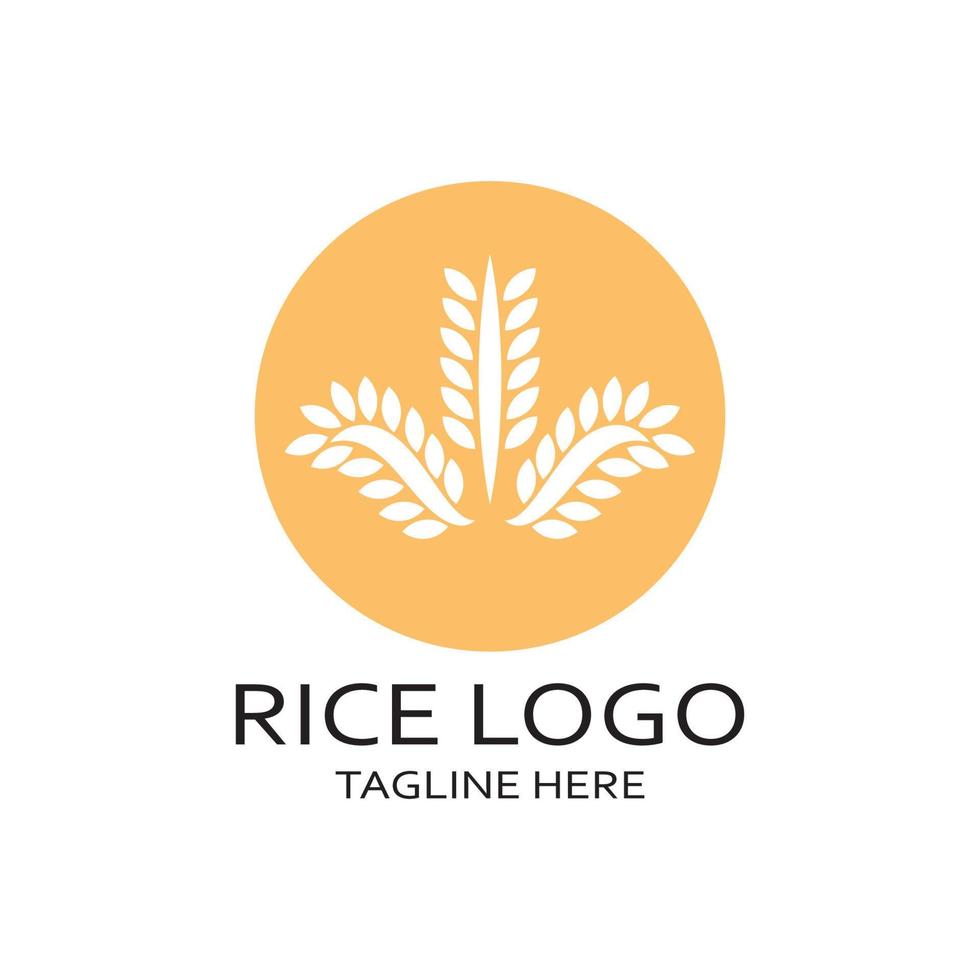 Paddy plant logo,rice grain logo,rice,natural organic farming,for business,company,agriculture,product,farm shop,agricultural equipment,rice warehouse,with modern minimalist vector