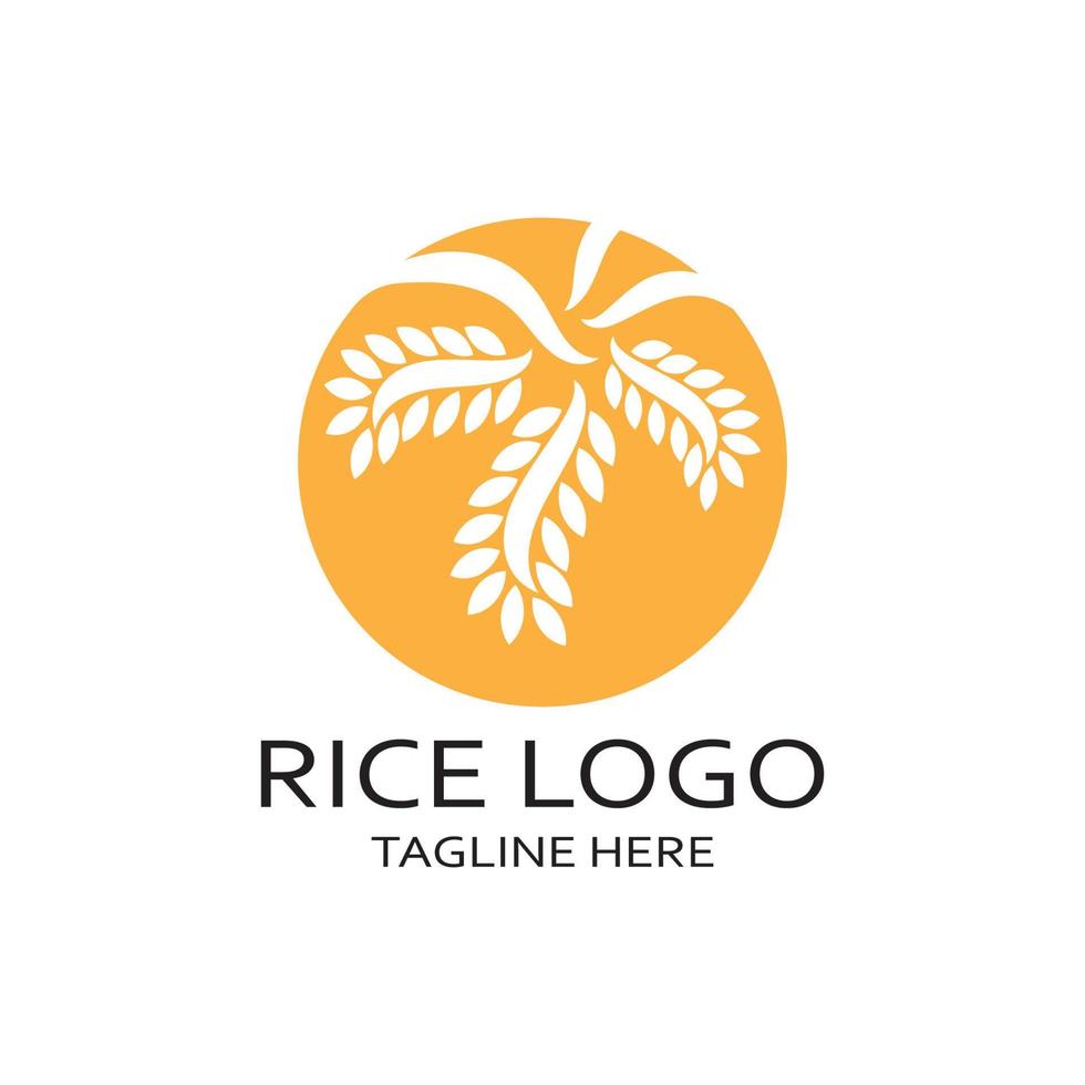 Paddy plant logo,rice grain logo,rice,natural organic farming,for business,company,agriculture,product,farm shop,agricultural equipment,rice warehouse,with modern minimalist vector