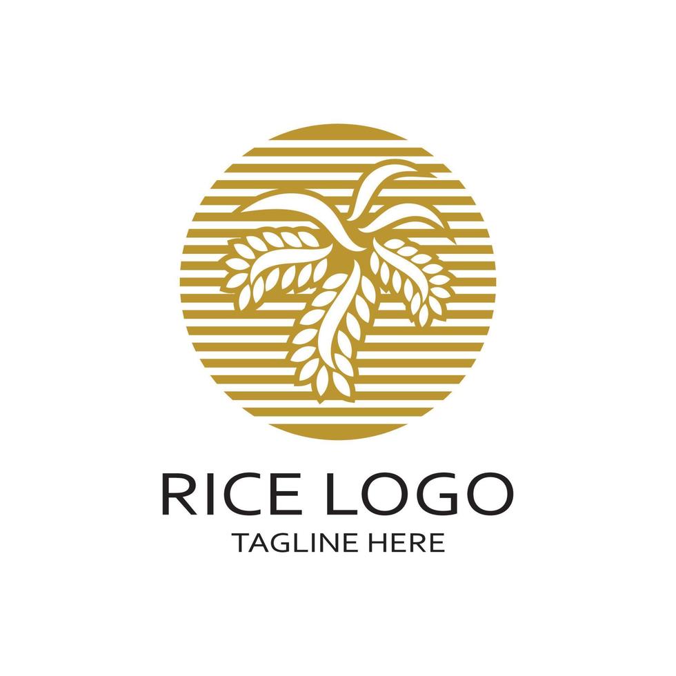 Paddy plant logo,rice grain logo,rice,natural organic farming,for business,company,agriculture,product,farm shop,agricultural equipment,rice warehouse,with modern minimalist vector