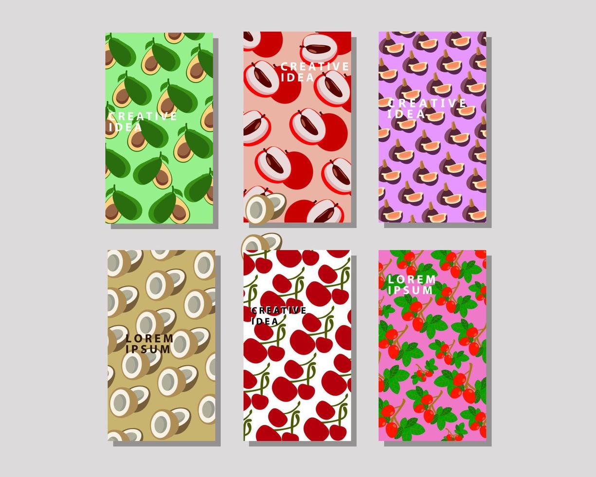 Juicy and fresh fruit. Cherry, strawberry, mango, banana. Dew drops and splash. 3d vector realistic set. High quality 50mb eps