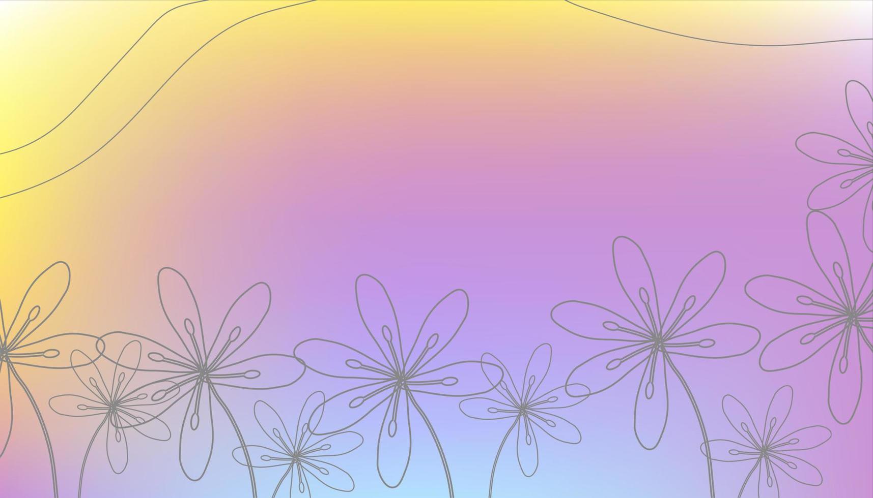 Spring bright abstract background for the banner vector