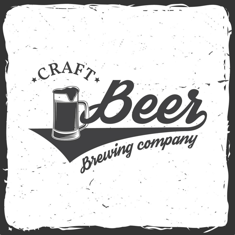 Vintage design for bar, pub and restaurant business. vector