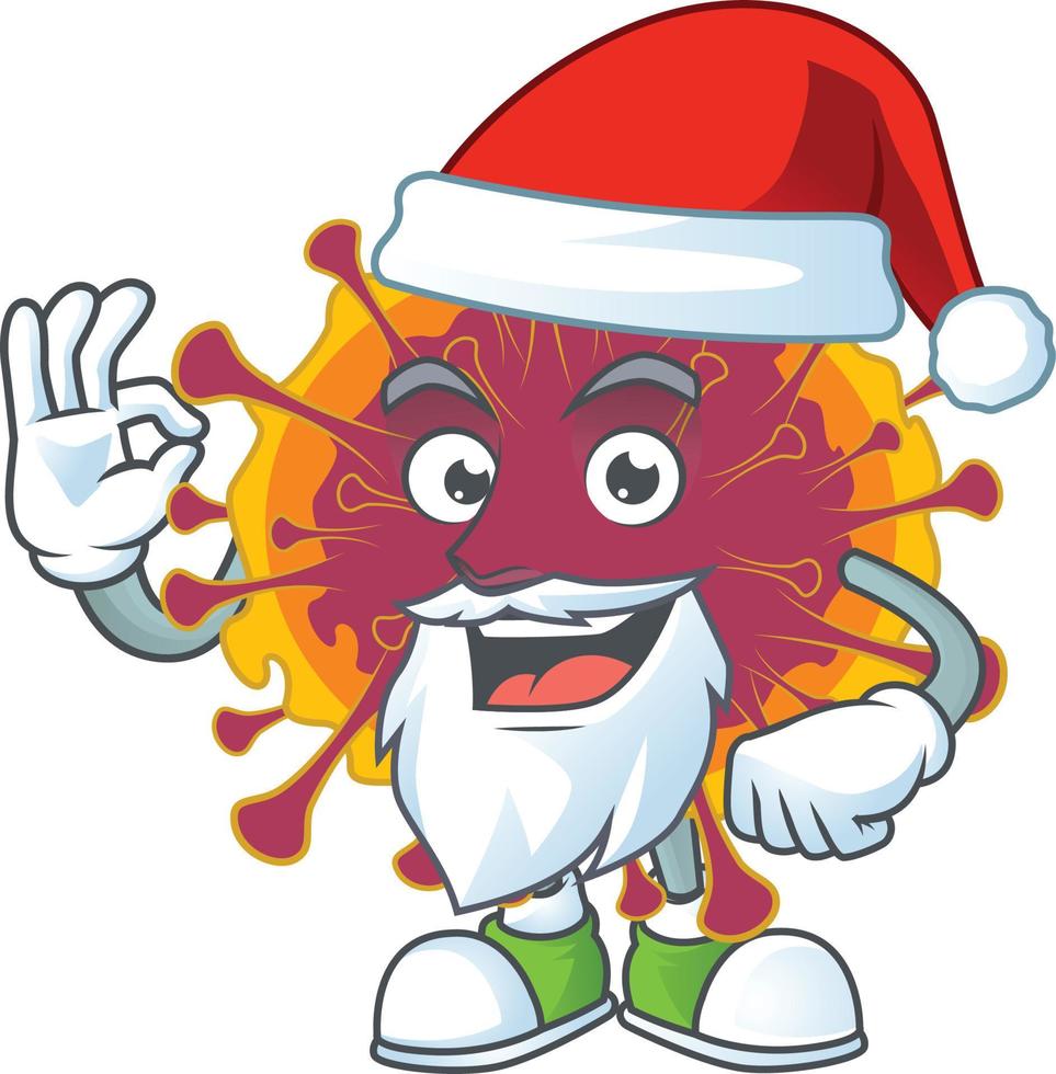 A cartoon character of spreading coronavirus vector