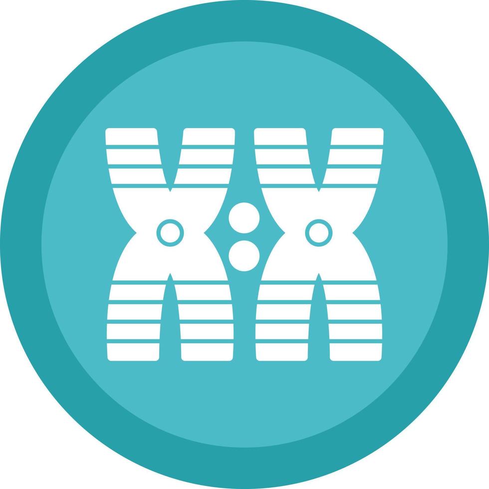 Chromosome Vector Icon Design