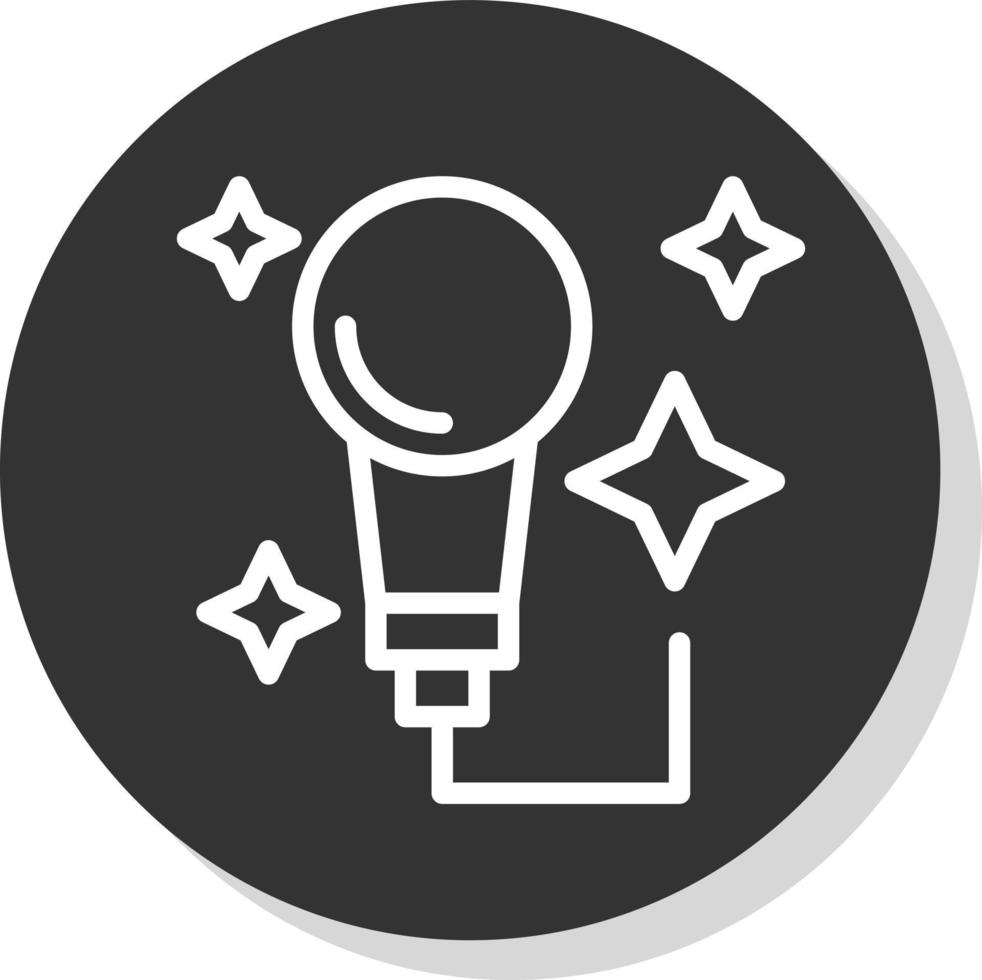 Mike Vector Icon Design