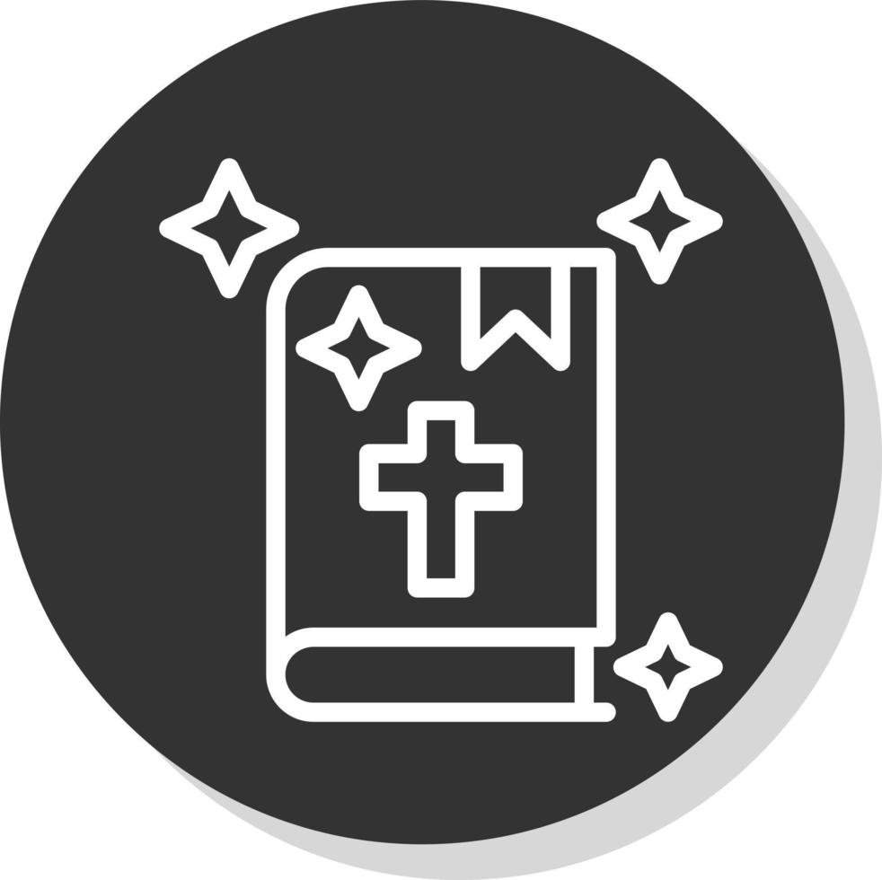 diseño de icono de vector de biblia