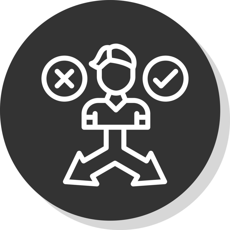 Guidance Vector Icon Design