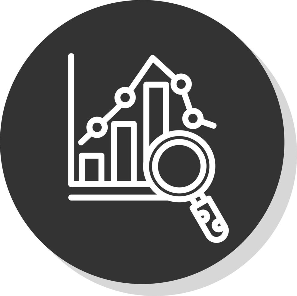 Analysis Vector Icon Design