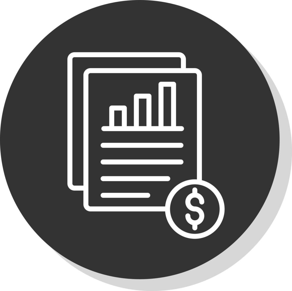 Income Statement Vector Icon Design
