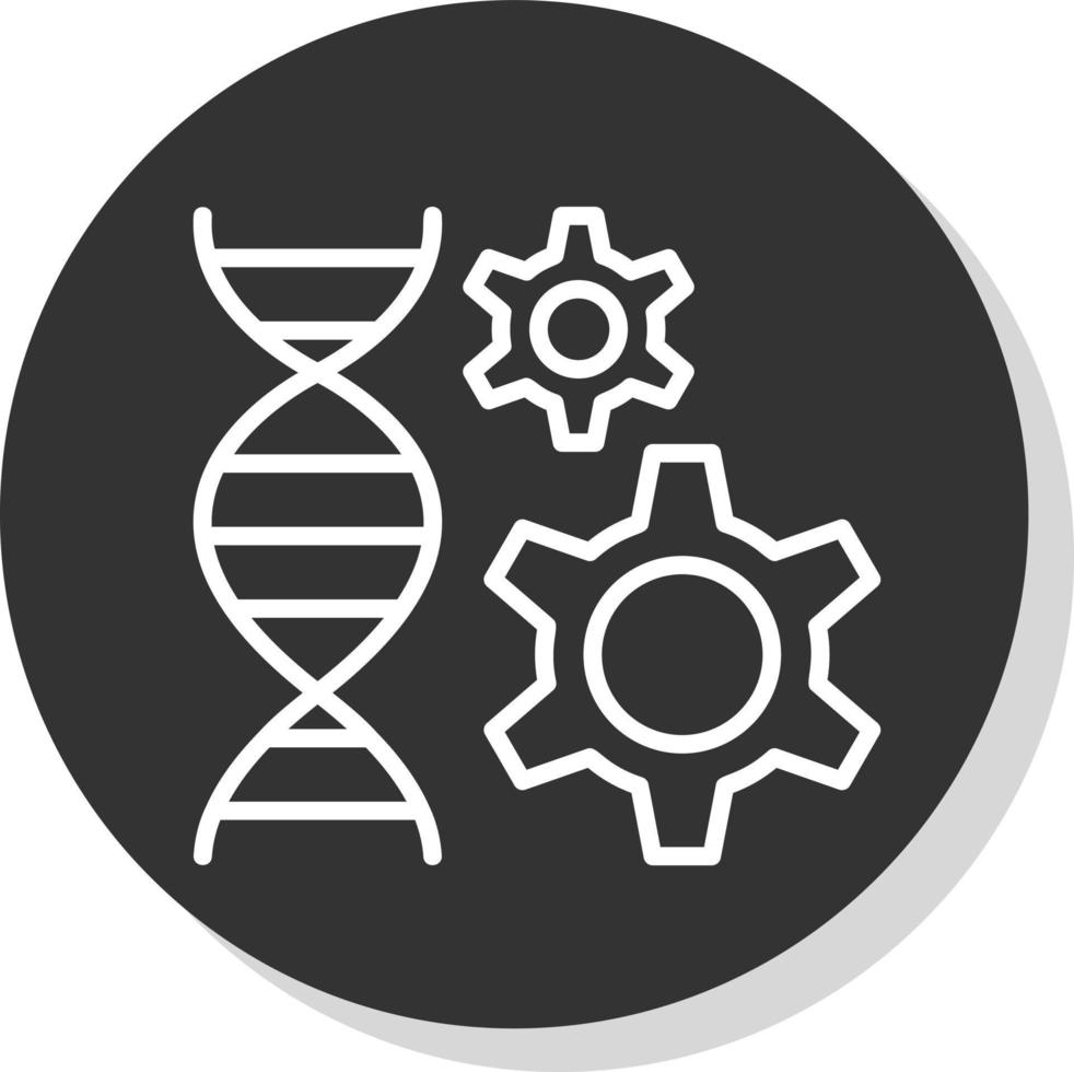 Genetic Engineering Vector Icon Design