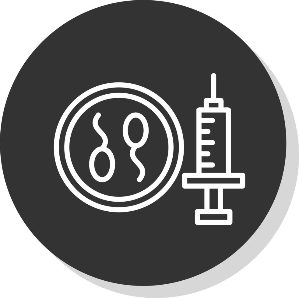In Vitro Fertilization Vector Icon Design