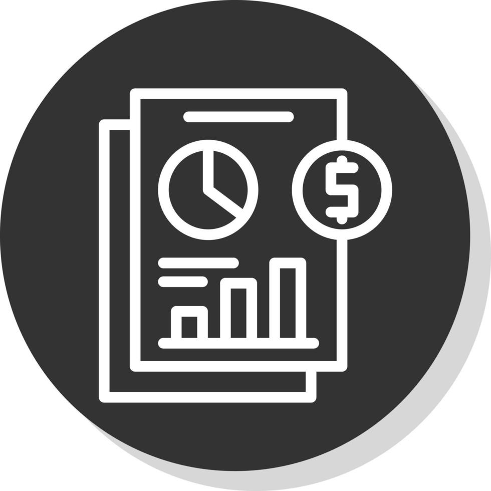 Financial Statements Vector Icon Design