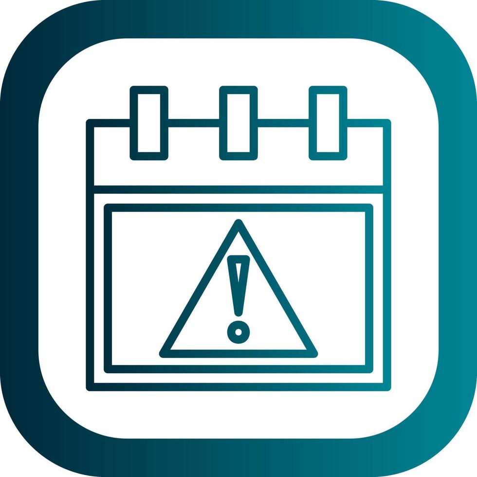 Alert Vector Icon Design
