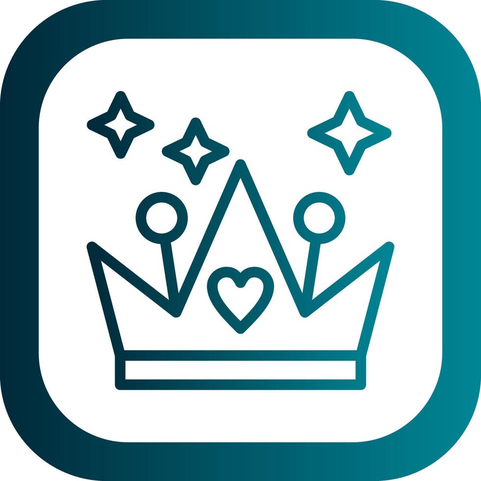 Crown Vector Icon Design