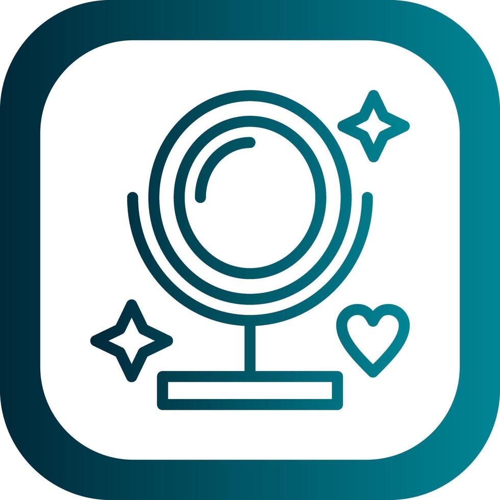 Mirror Vector Icon Design