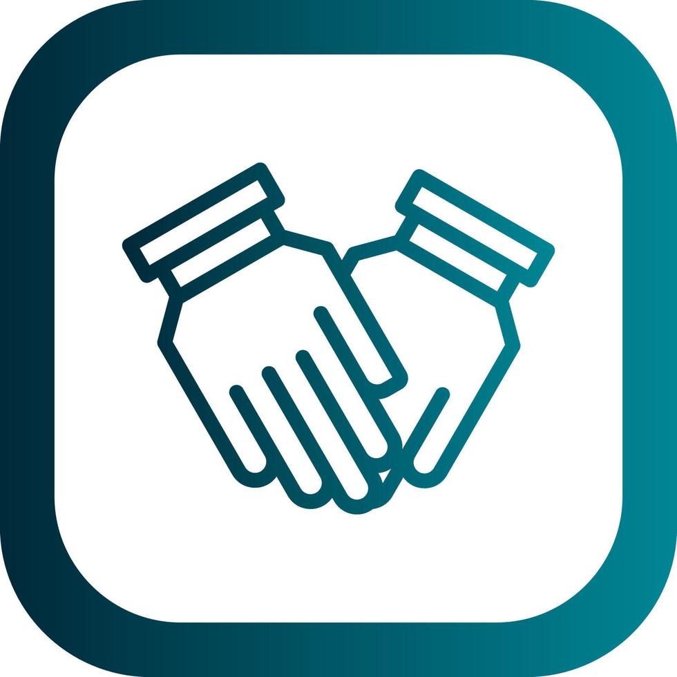 Holding Hand Vector Icon Design