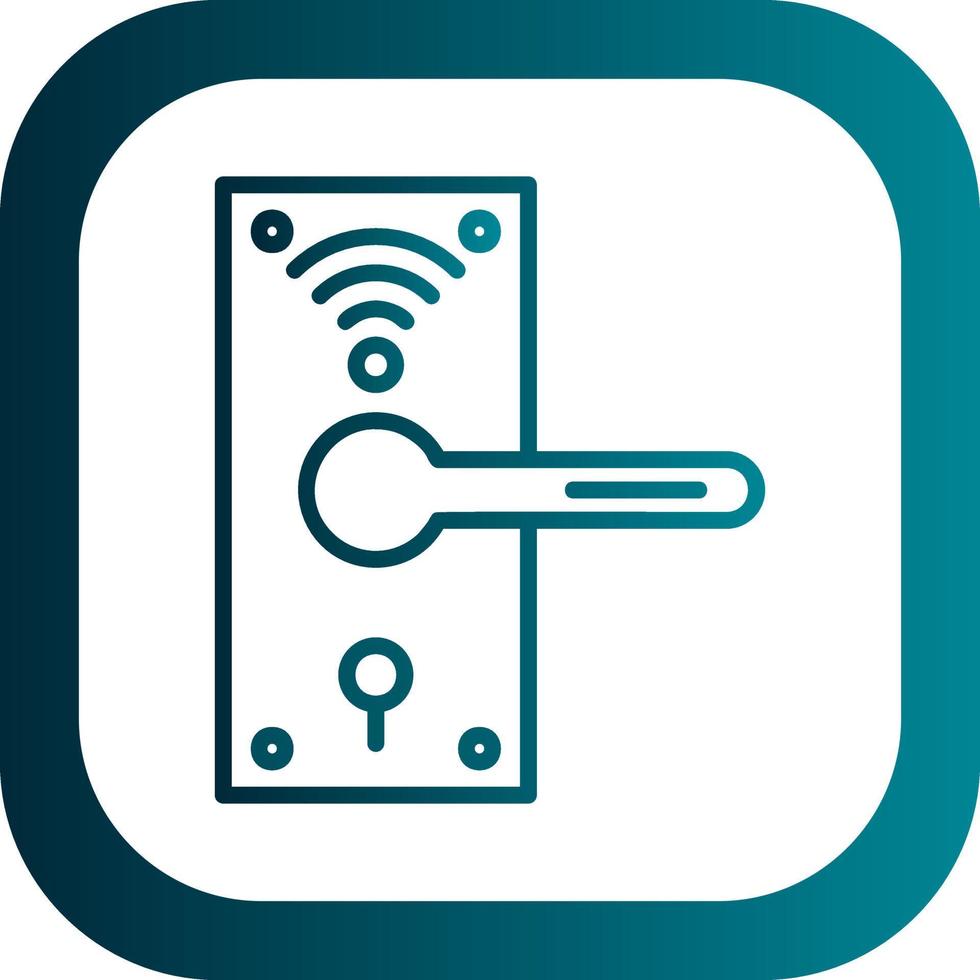 Smart Lock Vector Icon Design