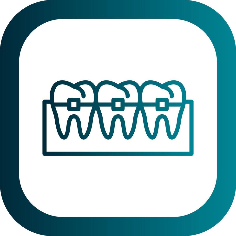 Braces Vector Icon Design