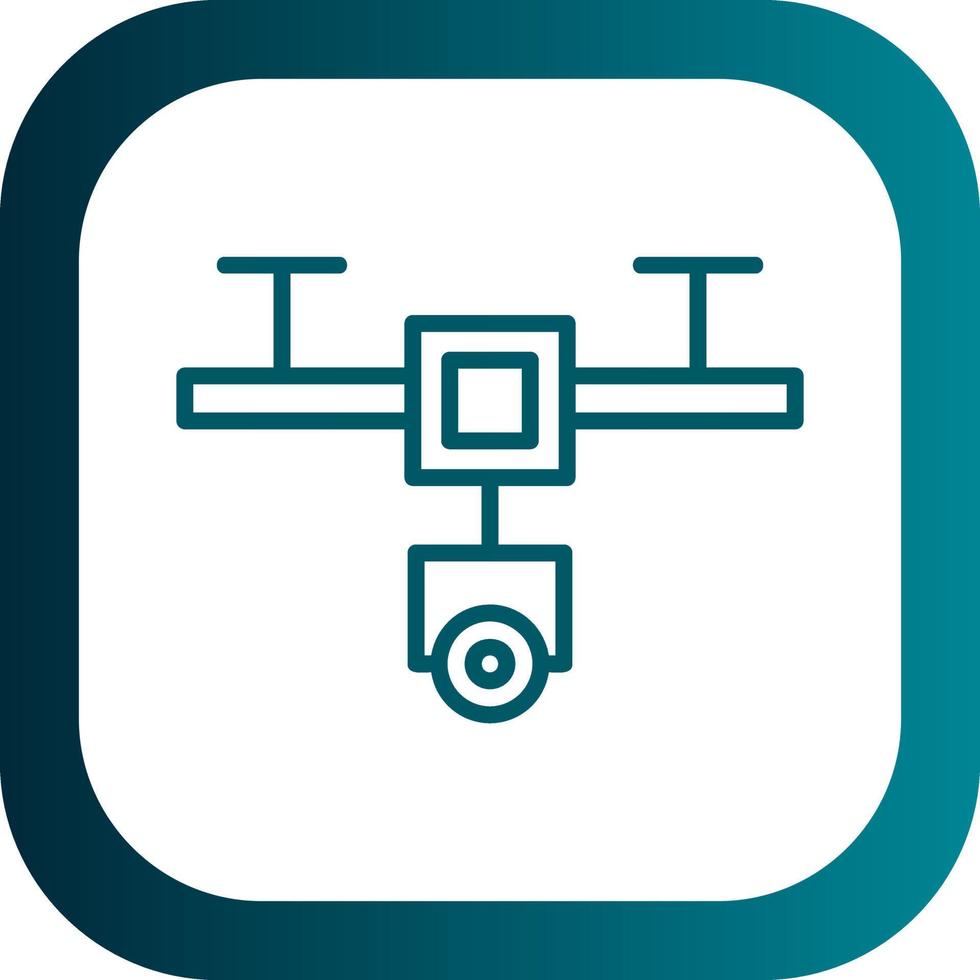 Drone Vector Icon Design