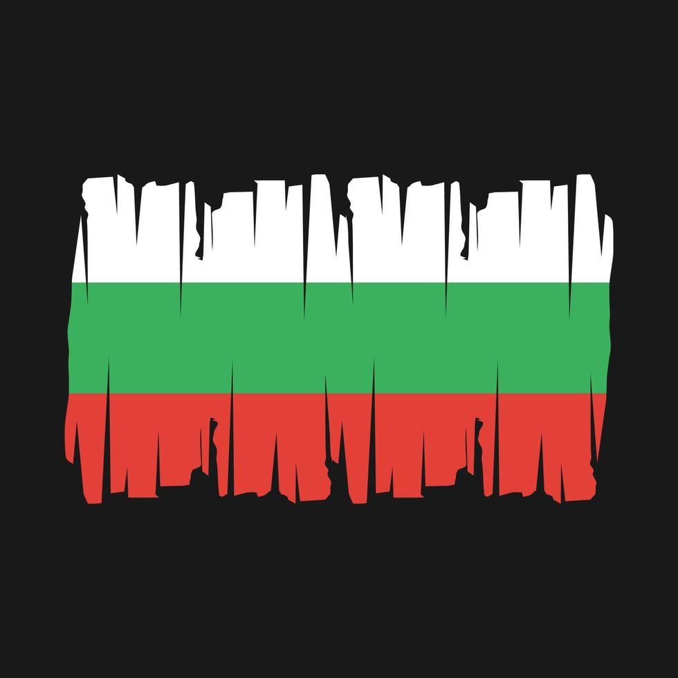 Bulgaria Flag Vector Illustration