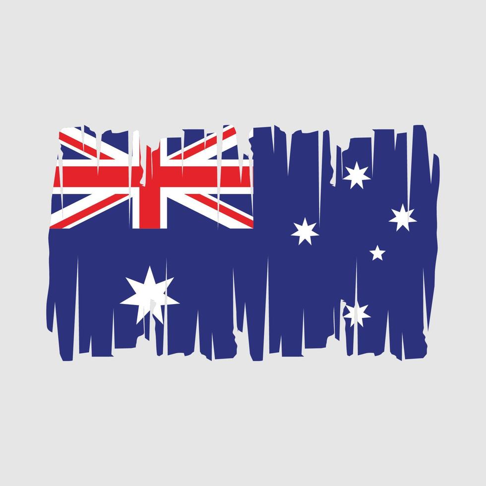 Australia Flag Vector Illustration