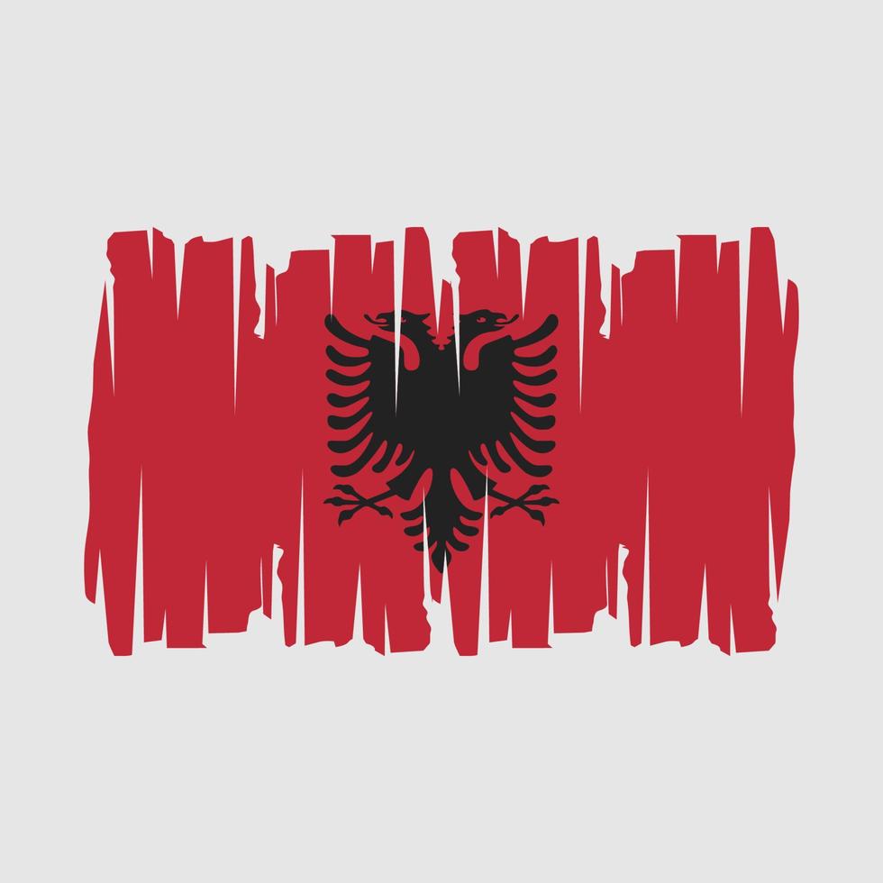 Albania Flag Vector Illustration