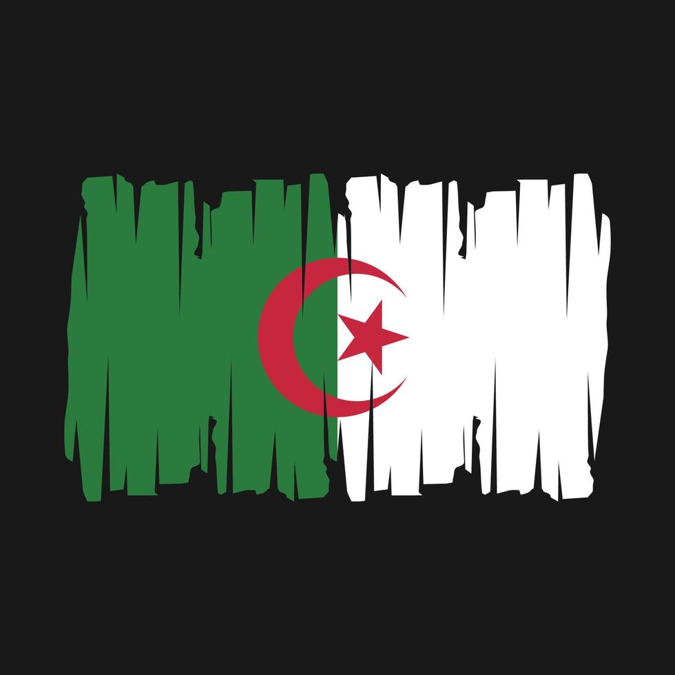 Algeria Flag Vector Illustration