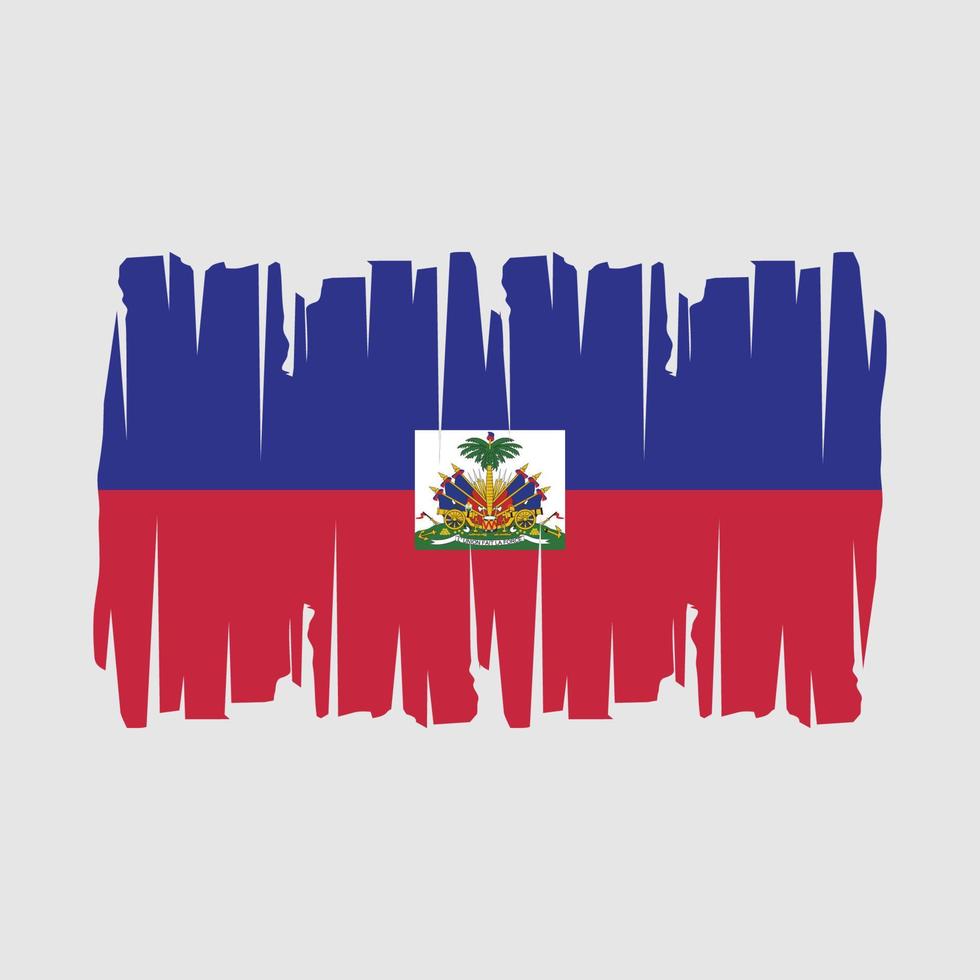 Haiti Flag Vector Illustration