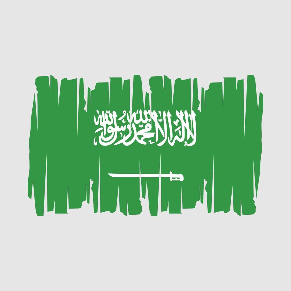 Saudi Arabia Flag Vector Illustration
