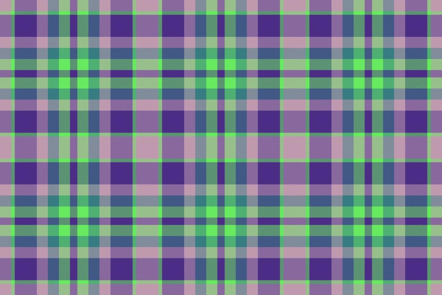 Textile background tartan. Texture plaid check. Fabric seamless pattern vector. vector