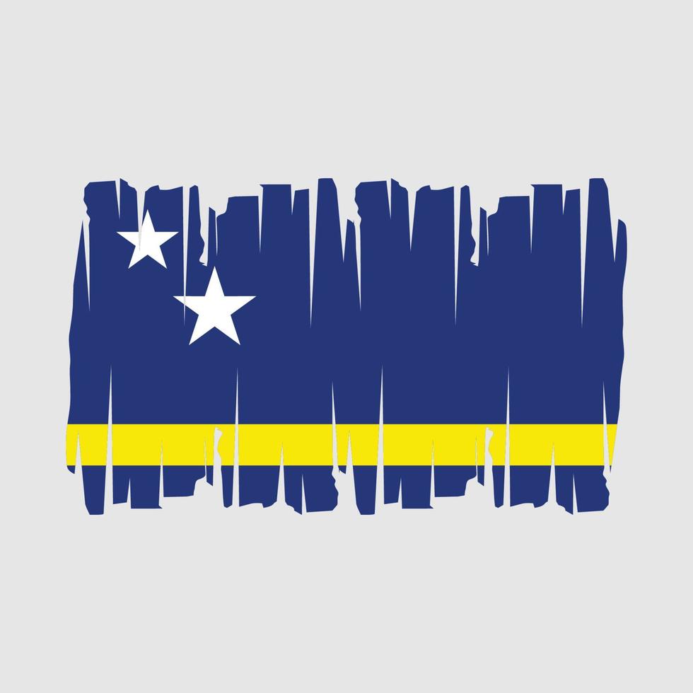 Curacao Flag Vector Illustration