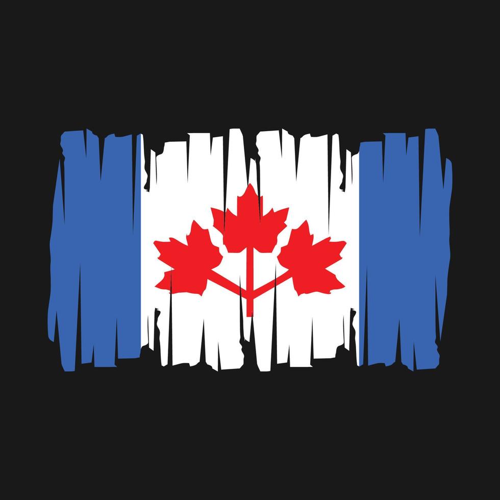 Canada Flag Vector Illustration