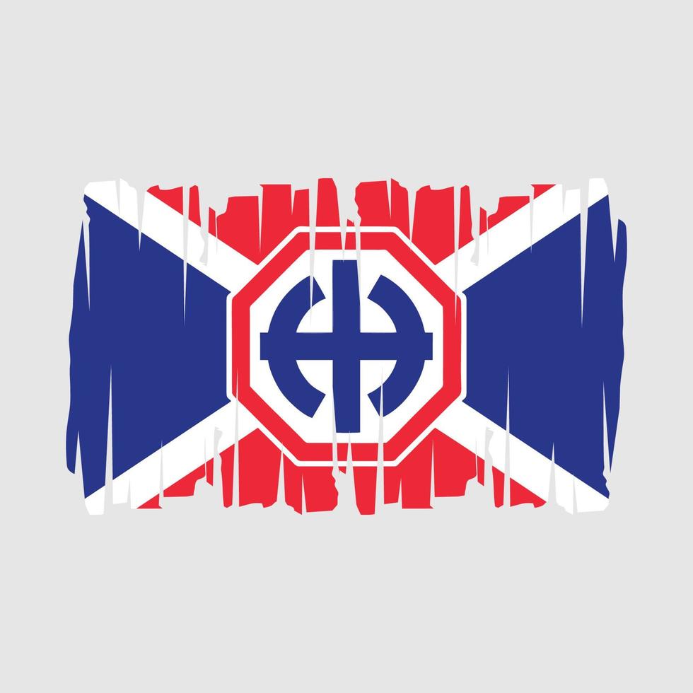 Soviet Flag Vector Illustration