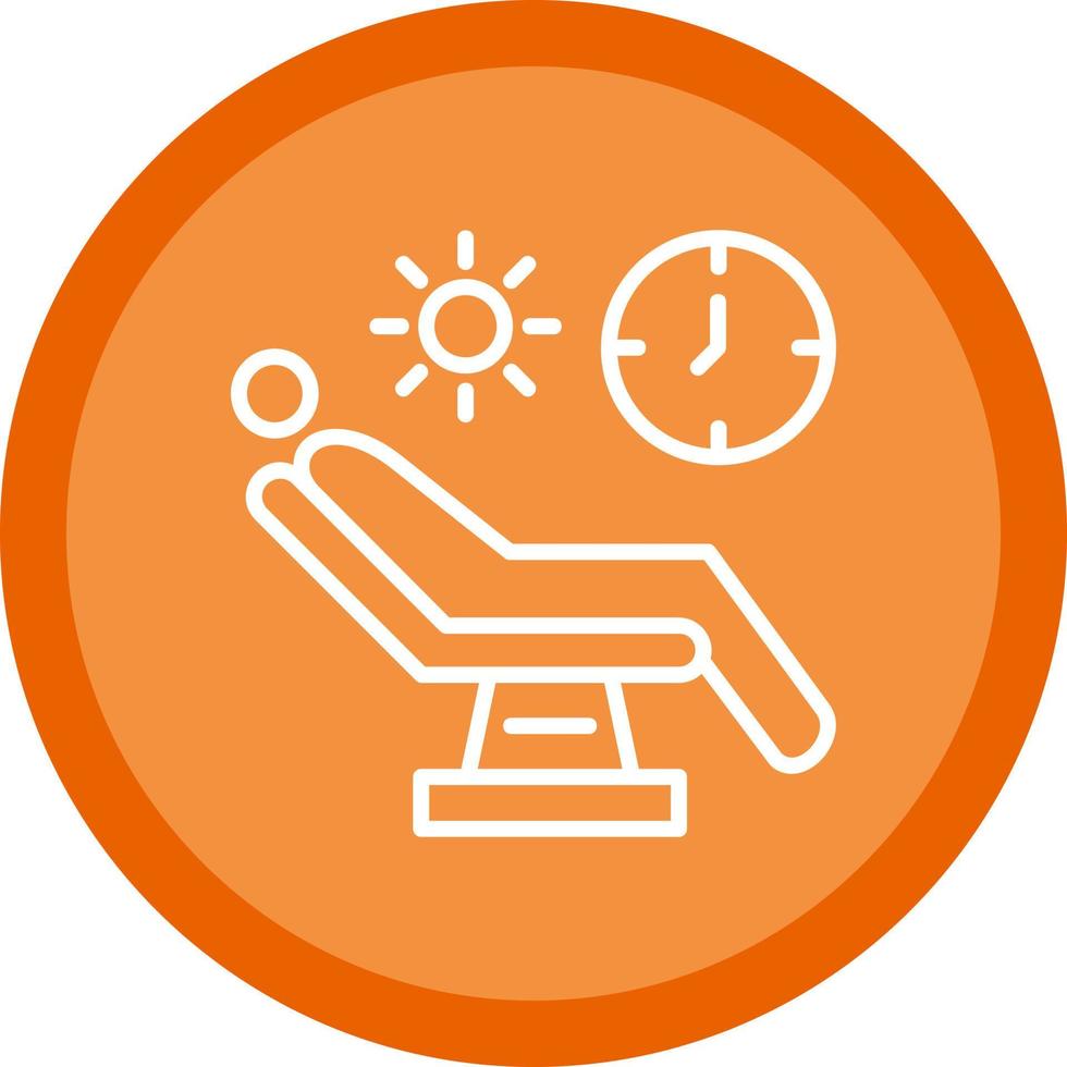 Relaxation Vector Icon Design