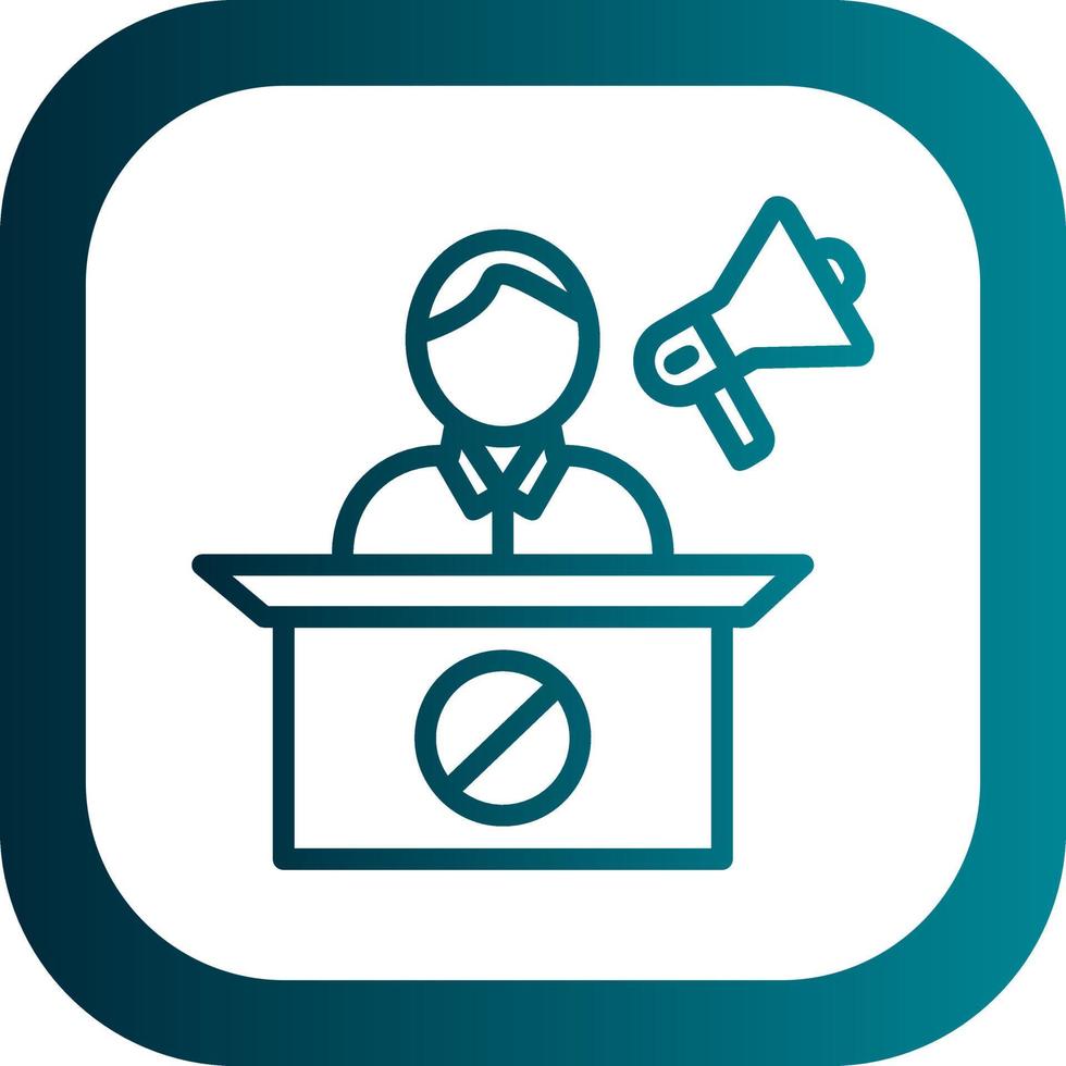 Protest Vector Icon Design