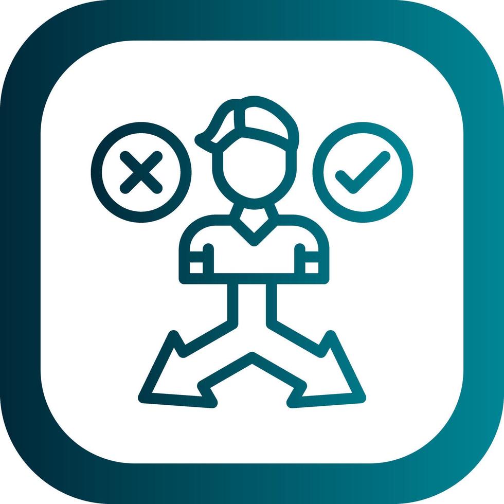 Guidance Vector Icon Design