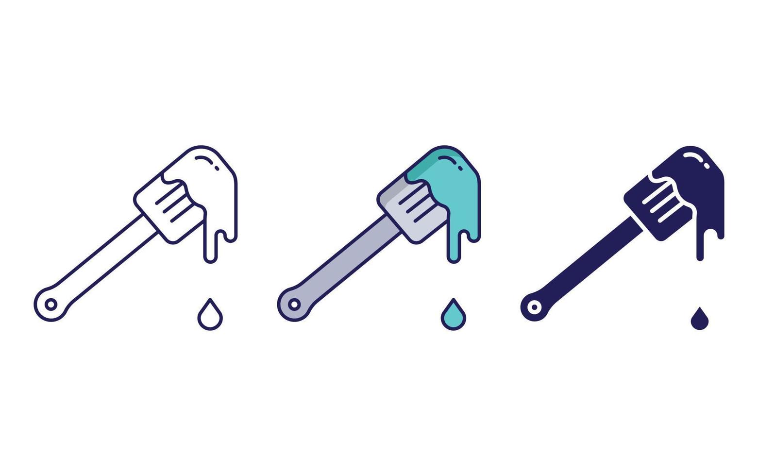 Spatula vector icon