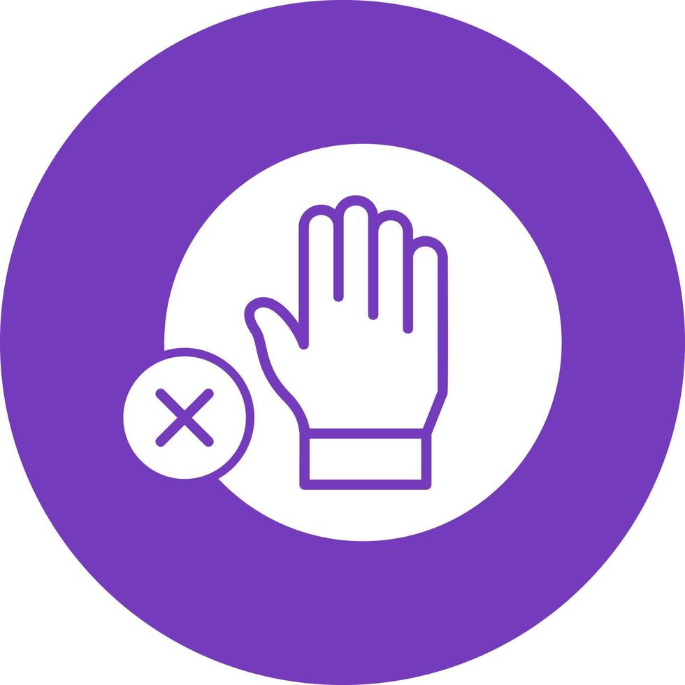 No Groping Vector Icon