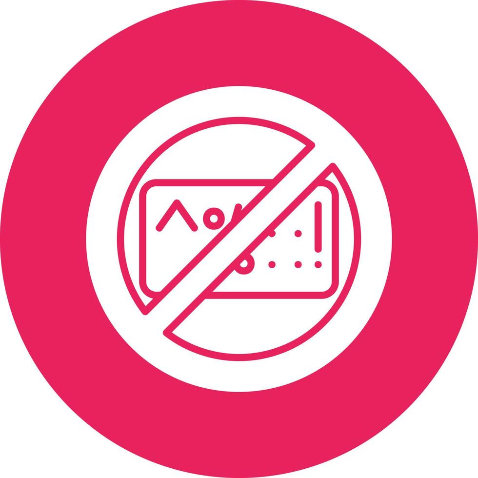 No Cursing Vector Icon