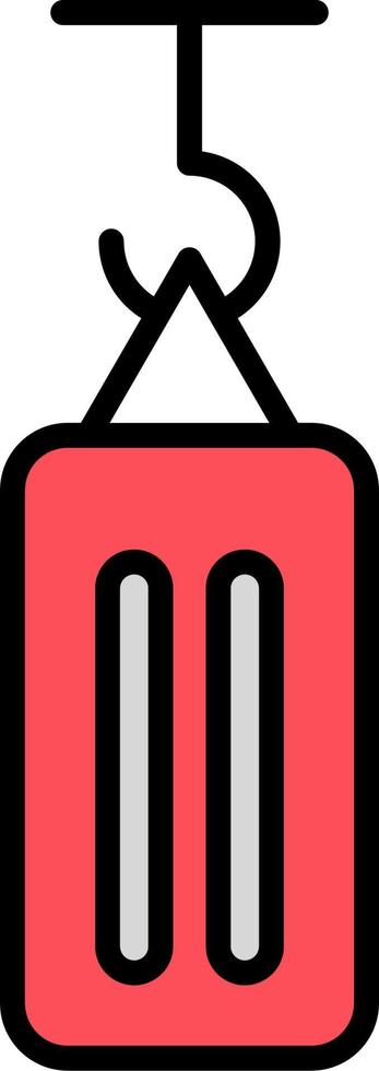 Boxing Bag Vector Icon