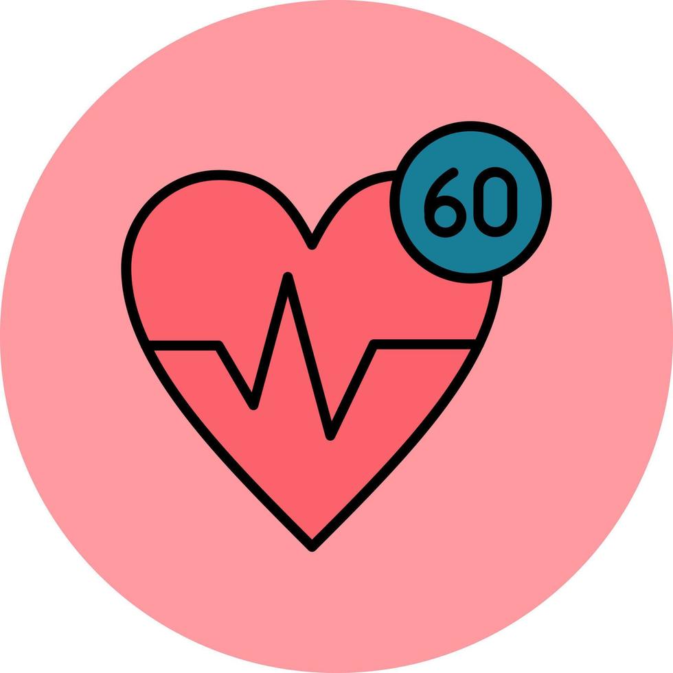 Heart Rate Vector Icon