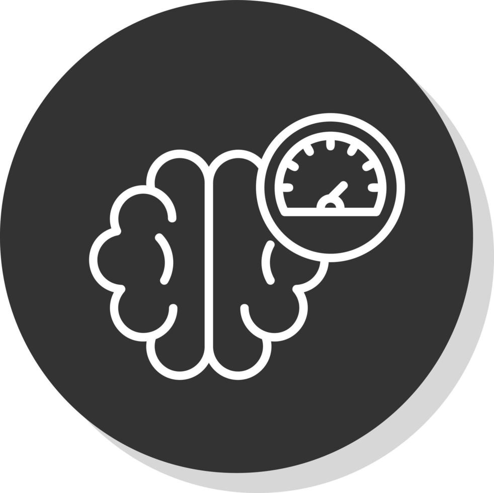 Mental Control Vector Icon Design