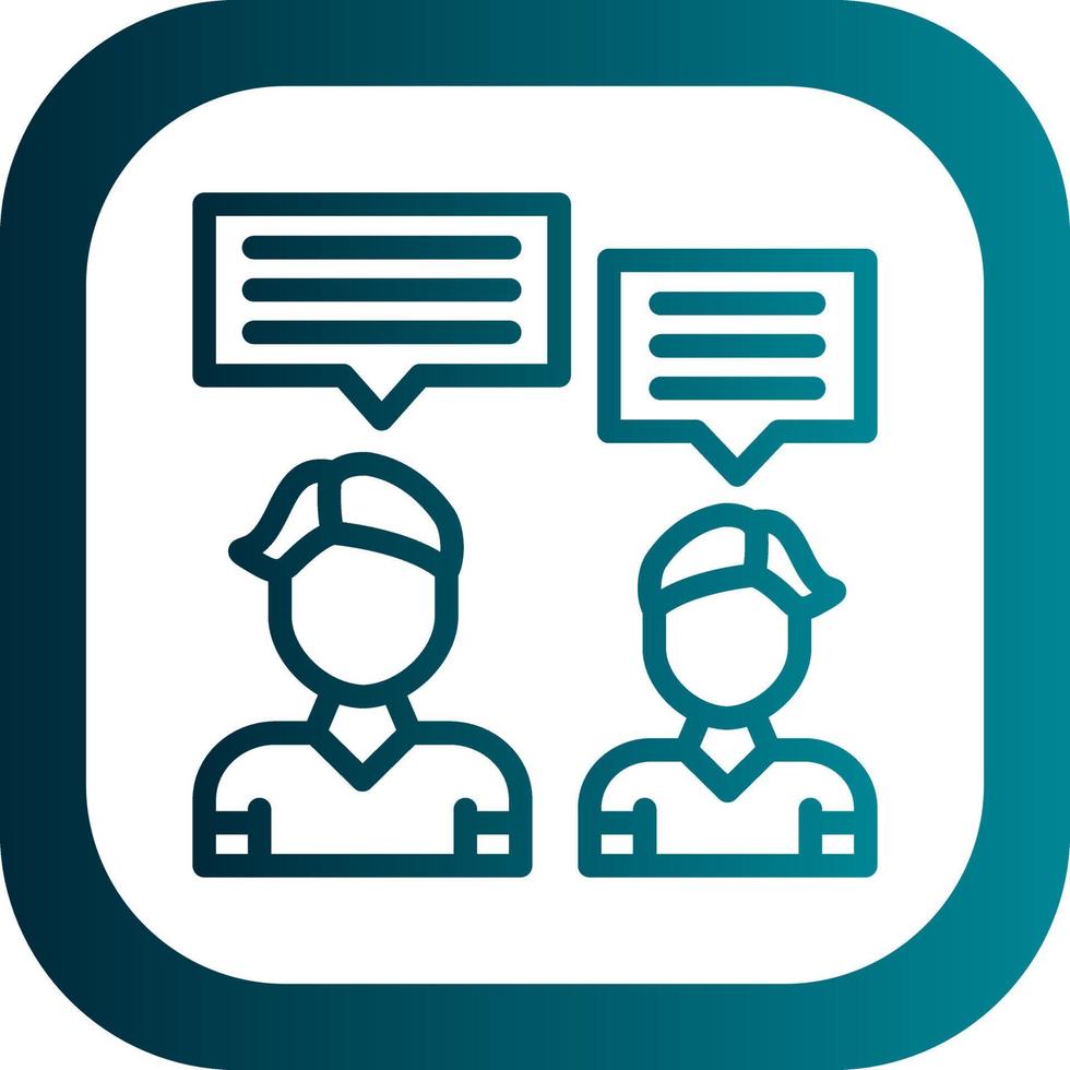 Mentor Vector Icon Design