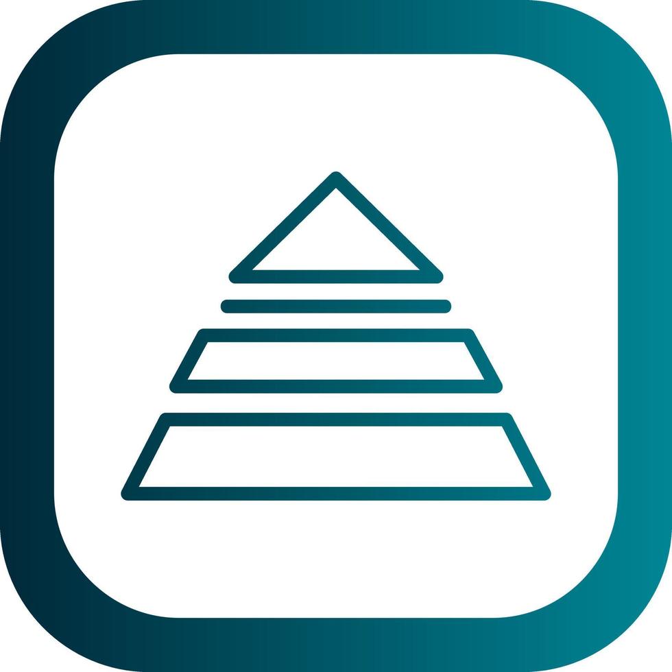 Pyramid Vector Icon Design